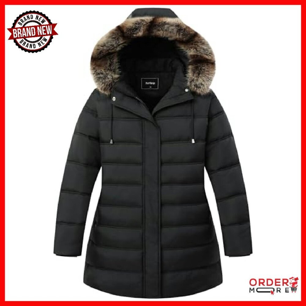 Plus Size Down Puffer Jacket Windproof Waterproof… - image 2